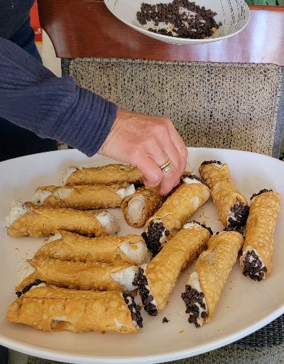 Catering Service Cannoli Making